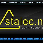 Website Stalec Light & Sound