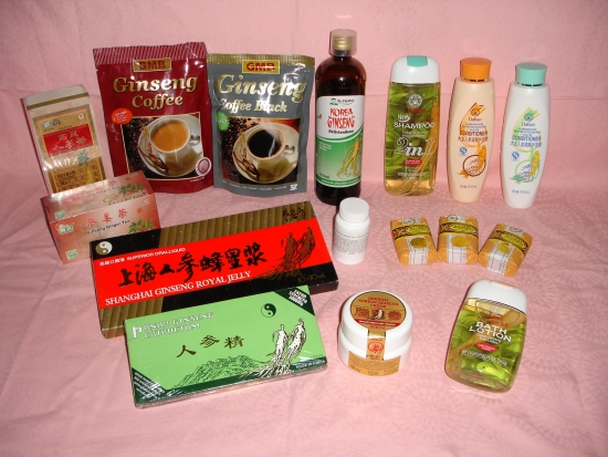 Ginsenproducten