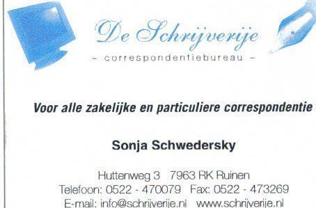 Schrijverije - Ruinen