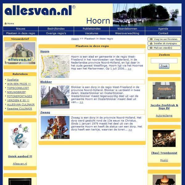 Allesvan Hoorn - Hoorn Nh