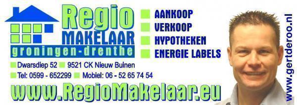 RegioMakelaar Groningen - Drenthe  Gert de Roo - Nieuw Buinen