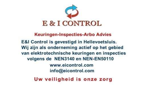 E&I Control - Hellevoetsluis