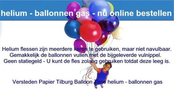 Versteden Ballonnen en Helium - Tilburg