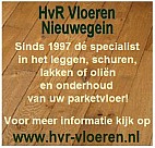 HvR Vloeren Nieuwegein, de specialist voor uw parketvloer!