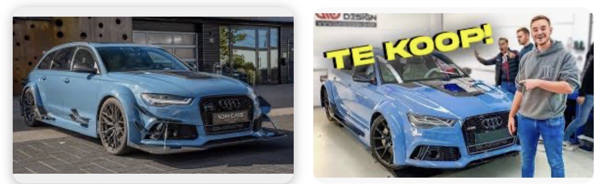 Don de Jongs Aangepaste Audi RS6 Een Gedurfde Uitdrukking van Innovatie