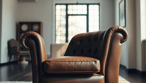 leren fauteuil