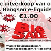 15% korting in de weekaanbieding bij E-liquidsmaakjes!