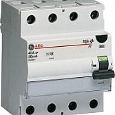 Aardlekschakelaar AEG 4-polig 40A 0,03A (30mA)