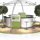 Aluminium truss standbouw.