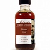 Amber varnish linseed clear 60 and 30 ml