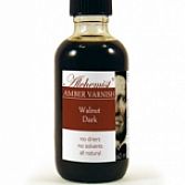 Amber varnish walnut dark 60 and 30 ml