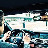 Auto met chauffeur
