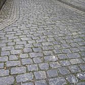 Blauwe hardsteen keien