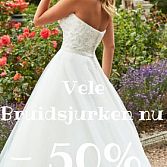 Bruidsjurken met 50 %korting! 