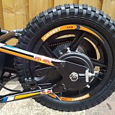 ** CROSSY DX 12 ELECTRISCHE KIDS BALANCE CROSS BIKE **