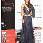 Chalrose in fashion jury Grazia