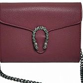 Crossbodytas Aretha | Rood | Leer