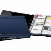 DURABLE Visifix 400 visitekaartalbum Blauw