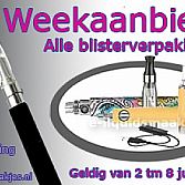 De blister verpakking in de week aanbieding bij e-liquidsmaakjes!