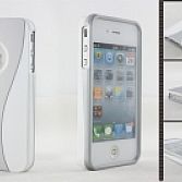 Design Hoesje Zilver Design Hoesje iPhone Zilver