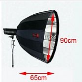 Diepe uitklapbare Softbox ÃÆÃË70, 90 en 120cm