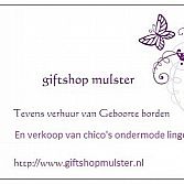 Div bedankjes en tevens verkoop ondermode chico