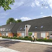 Diverse moderne woningen.