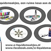 E-liquidsmaakjes biedt een ruim assortiment dampwaren!