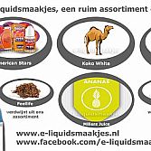E-liquidsmaakjes biedt een ruim assortiment dampwaren!