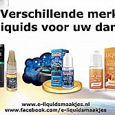 Een ruim assortiment met damp benodigdheden!