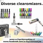 Een ruim assortiment met damp benodigdheden!