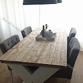 Eettafel van steigerhout model Emmelie