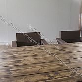 Eettafel van steigerhout model Emmelie
