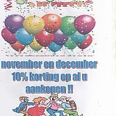 Feestmaanden korting