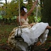 Fotoshoot bruid bos