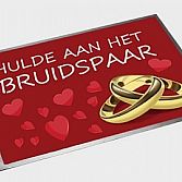 Fullcolour bedrukken van deurmatten 