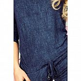 Geweldige jurk in denim Look Maten S-XL.