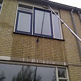 Glasbewassing en schoonmaak