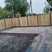 Grenen hout beton schutting compleet pakket| 21 planks Ã‚Â€120 