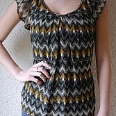 Grijze Only blouse