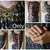 Grijze Only blouse
