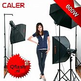 Groot assortiment studioflitsers en toebehoren