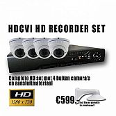 HDCVI bewakingscamera set 