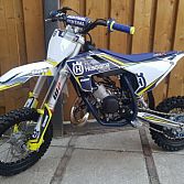 ** HUSQVARNA TC 50 AUTOMAAT BOUWJAAR 2020 KINDER CROSSMOTOR **