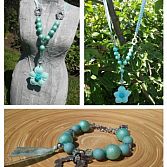 Handgemaakte set van Sieraden Atelier Hobbekol
