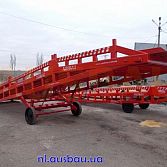 Heftruck laadbruggen Ausbau voor magazijn 