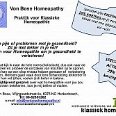 Homeopathische behandeling