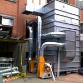 Houtmot Afzuiginstallatie