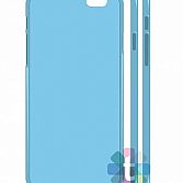 IPhone 6 Soft Transparant case blauw