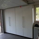 Inbouwkast in de garage